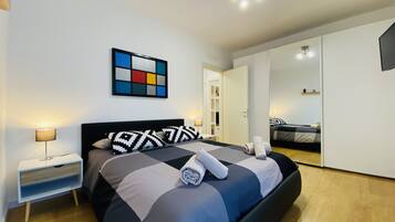 2 chambres, fer et planche Ă repasser, lit parapluie, Wi-Fi gratuit