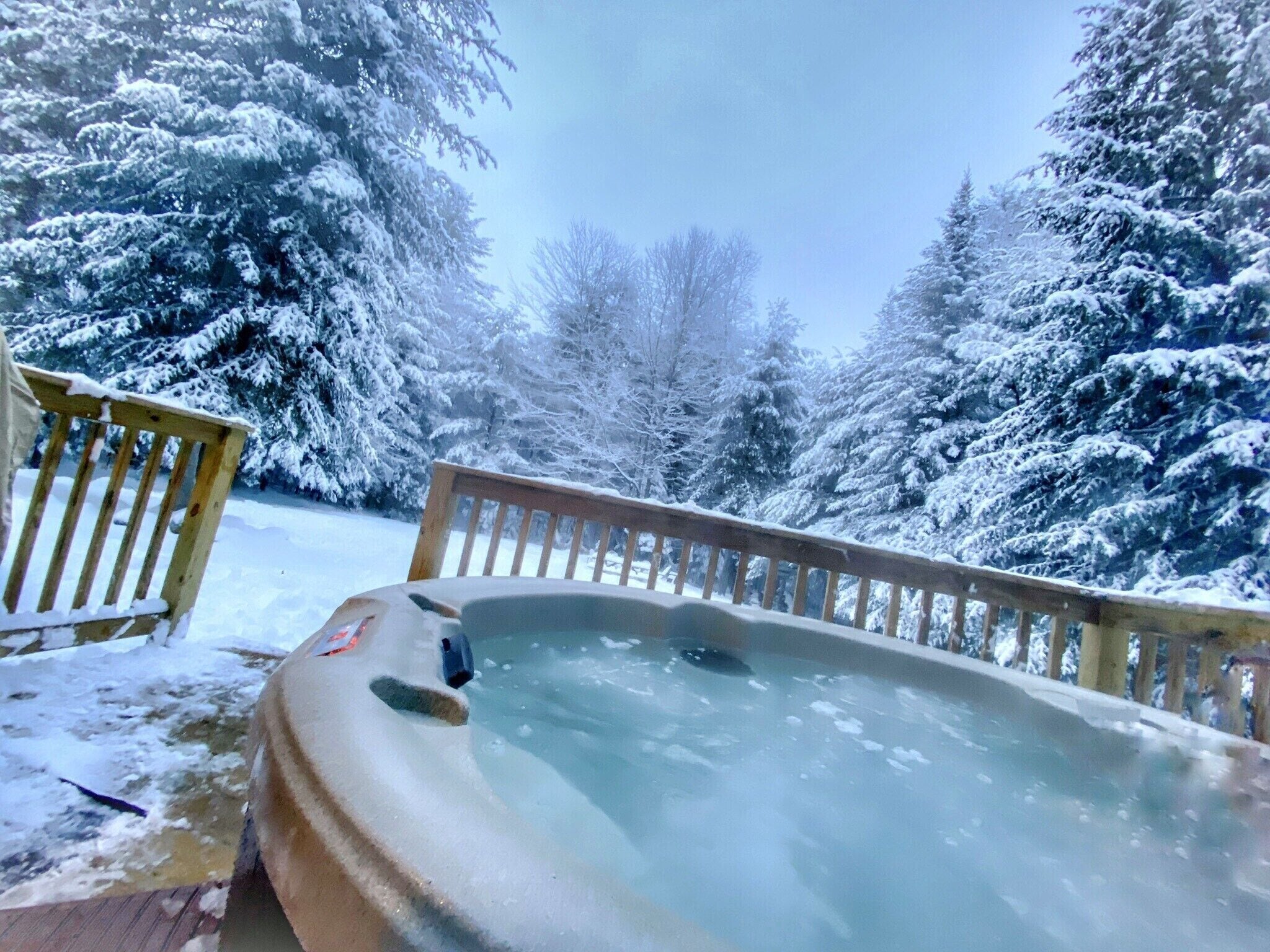Bain à remous extérieur