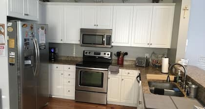 Large family friendly beach home, private pool, cabana area, parking