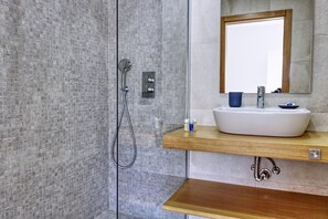 Shower, hair dryer
