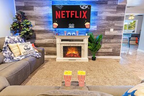 Téléviseur connecté, foyer, jeux vidéo