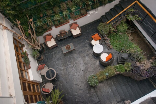 Enceinte de l’hébergement