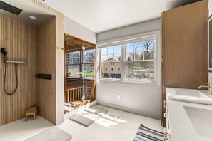 Interior - The Eastside ~ Modern Coastal Getaway w/ Pool, Private Beach, Sauna and Dock (Colchester)