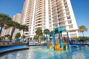 Indoor pool, outdoor pool