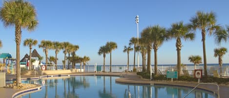 Indoor pool, outdoor pool