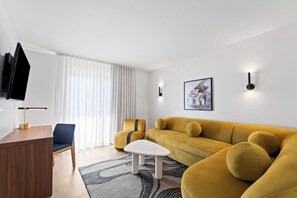 1 slaapkamer, pillowtop-bedden, een kluis op de kamer