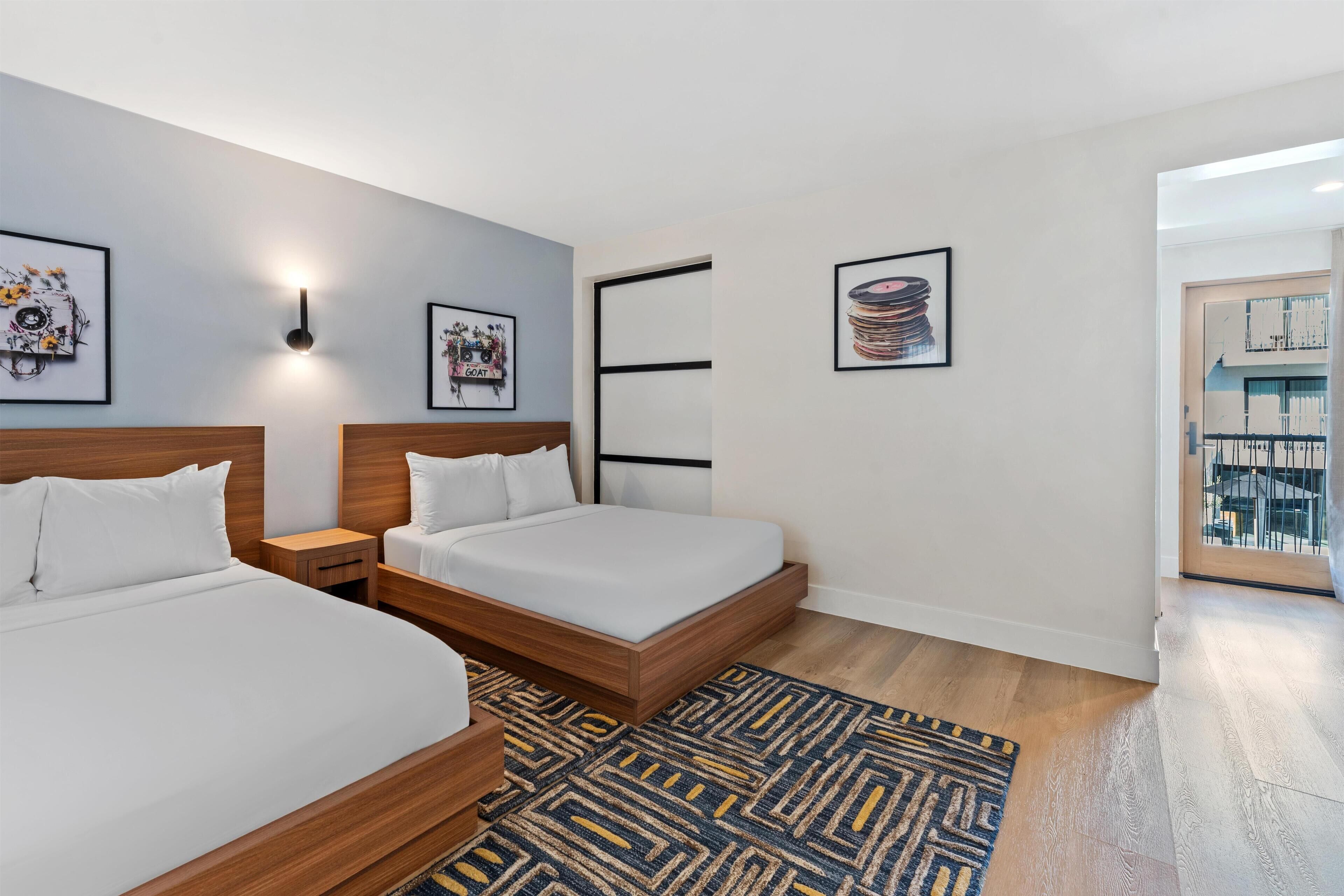 1 slaapkamer, pillowtop-bedden, een kluis op de kamer