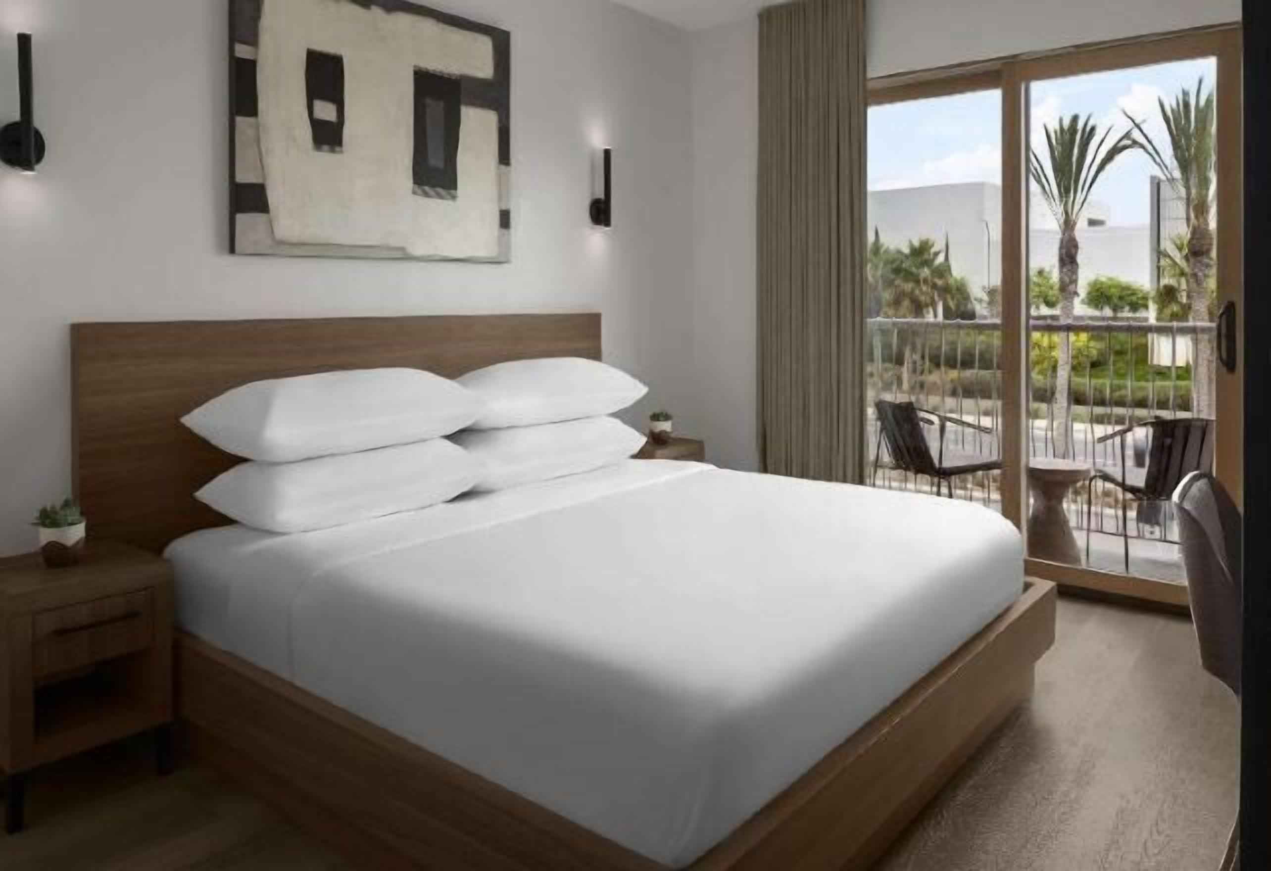 1 bedroom, pillow-top beds, in-room safe, individually decorated