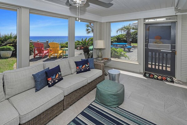 House, 3 Bedrooms | Living room - Best Place Ever 58 Montgomery Street By Dune Vacation Rentals (Santa Rosa Beach)