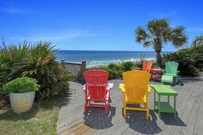 Terrace/patio - Best Place Ever 58 Montgomery Street By Dune Vacation Rentals (Santa Rosa Beach)