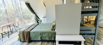 Charlotte Glamping Dome- Fawn and Fern Hideaway