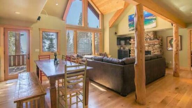 Cabin, 5 Bedrooms | Living room - Idlewood Oasis by Tahoe Mountain Properties (Tahoe Vista)