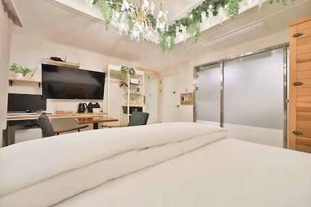 1 habitación, decoración personalizada y muebles diferentes