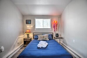 2 chambres, bureau, accès Internet, draps fournis