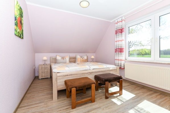 2 chambres, Wi-Fi, literie fournie