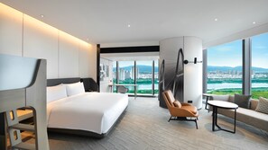 Ropa de cama de alta calidad y minibar