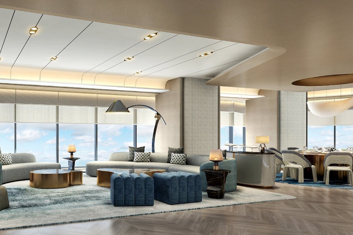 Suite presidencial | 1 dormitorio, ropa de cama de alta calidad, minibar y caja fuerte
