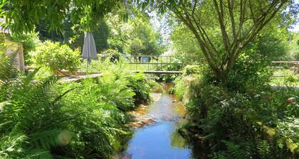 Family gite sleeps 7 in beautiful former water mill.