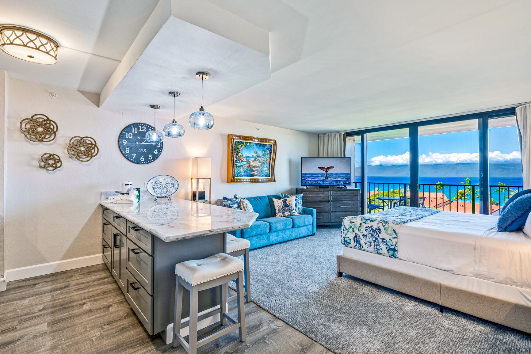 Awesome Ocean View-Upgraded Penthouse Jr Suite at Kaanapali Shores-Unit 934