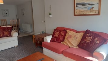 30-inch TV with cable channels