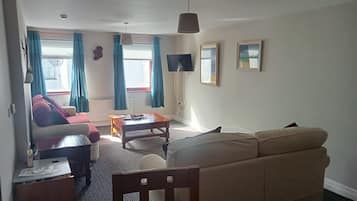 30-inch TV with cable channels