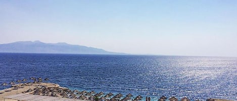 Blick von der Unterkunft