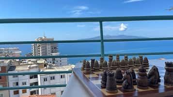 Apartment, Meerblick | Blick vom Balkon
