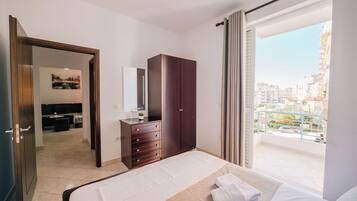 Departamento, 1 habitación, balcón | Escritorio, tabla de planchar con plancha y wifi gratis