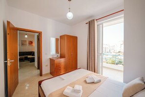 Apartment, 1 Bedroom, Balcony | Desk, iron/ironing board, free WiFi - ERAL Apart-Hotel (Sarandë)