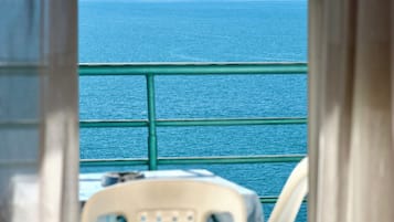 Apartment, Meerblick | Blick vom Balkon