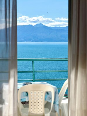 Apartment, Sea View | Balcony view - ERAL Apart-Hotel (Sarandë)