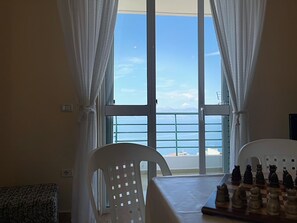 Appartement, vue mer | Vue depuis le balcon