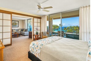 3 bedrooms, iron/ironing board, free WiFi, bed sheets - Kamaole Beach Royale #501 Panoramic Ocean View, Steps to Kamaole Beach #1 (Kihei)