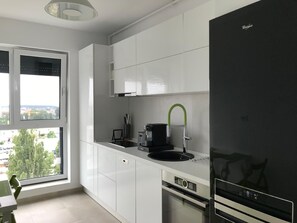 Fridge, microwave, oven, dishwasher - Luxury Residence Westpark 2 (Chiajna)