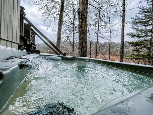 Bain à remous extérieur