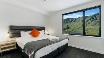 2 bedrooms, desk, iron/ironing board, WiFi