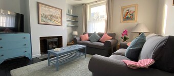 Just a stone’s throw from the beach