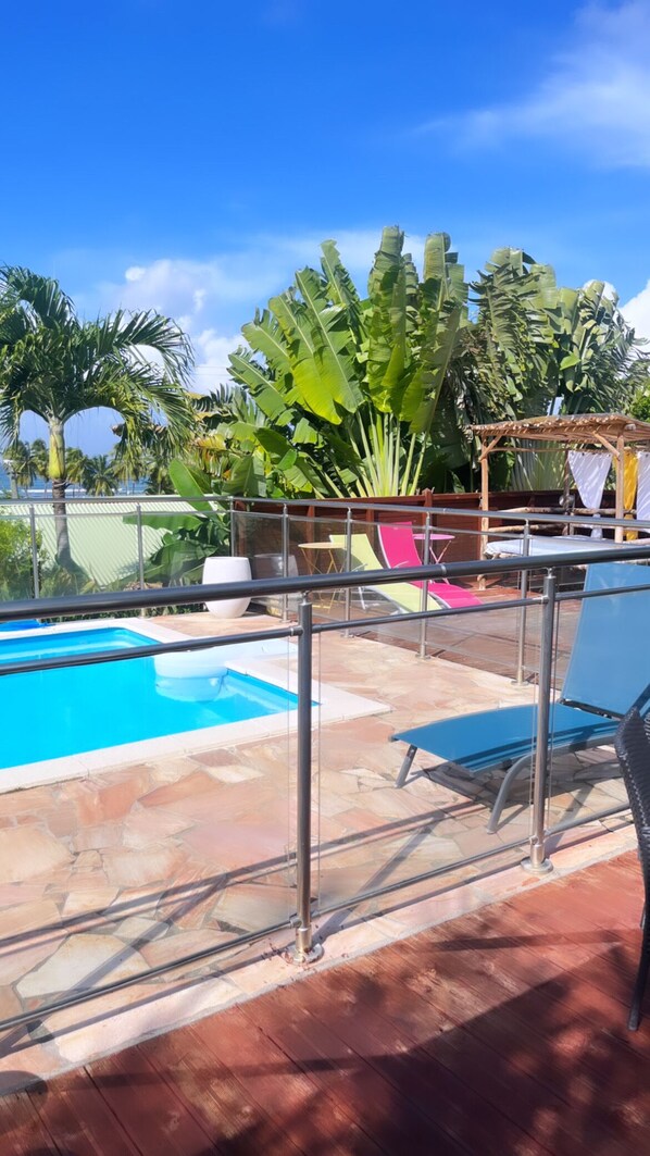 Alberca al aire libre 