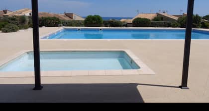 Saint Pierre la Mer 4 pers 2 Zimmer - Mit meerblick