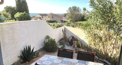 Maison 4 pers 2 chambres - Vue mer
