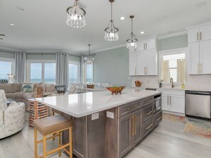 Fridge, microwave, ice maker