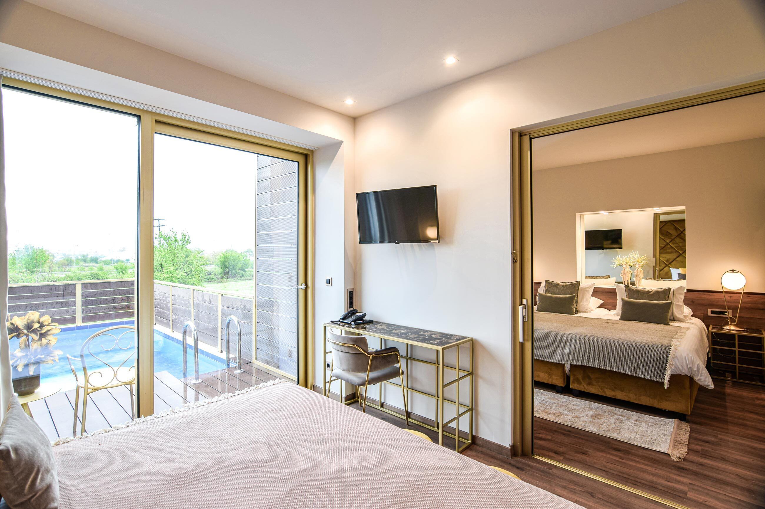 Allergikerbettwaren, Daunenbettdecken, Zimmersafe, individuell dekoriert