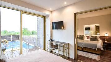 1 Schlafzimmer, Allergikerbettwaren, Daunenbettdecken, Zimmersafe