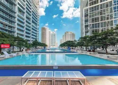 ** BEST VIEWS IN BRICKELL ** 2bd/2bth 39th Floor