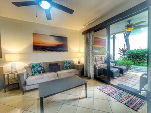 Een smart-tv en een kantoor