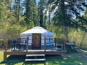 Deluxe Tent | Free WiFi, bed sheets - Whitetail Creek Camping Resort (Lead)