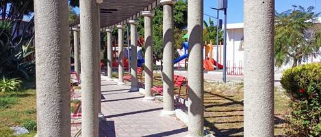 Enceinte de l’hébergement