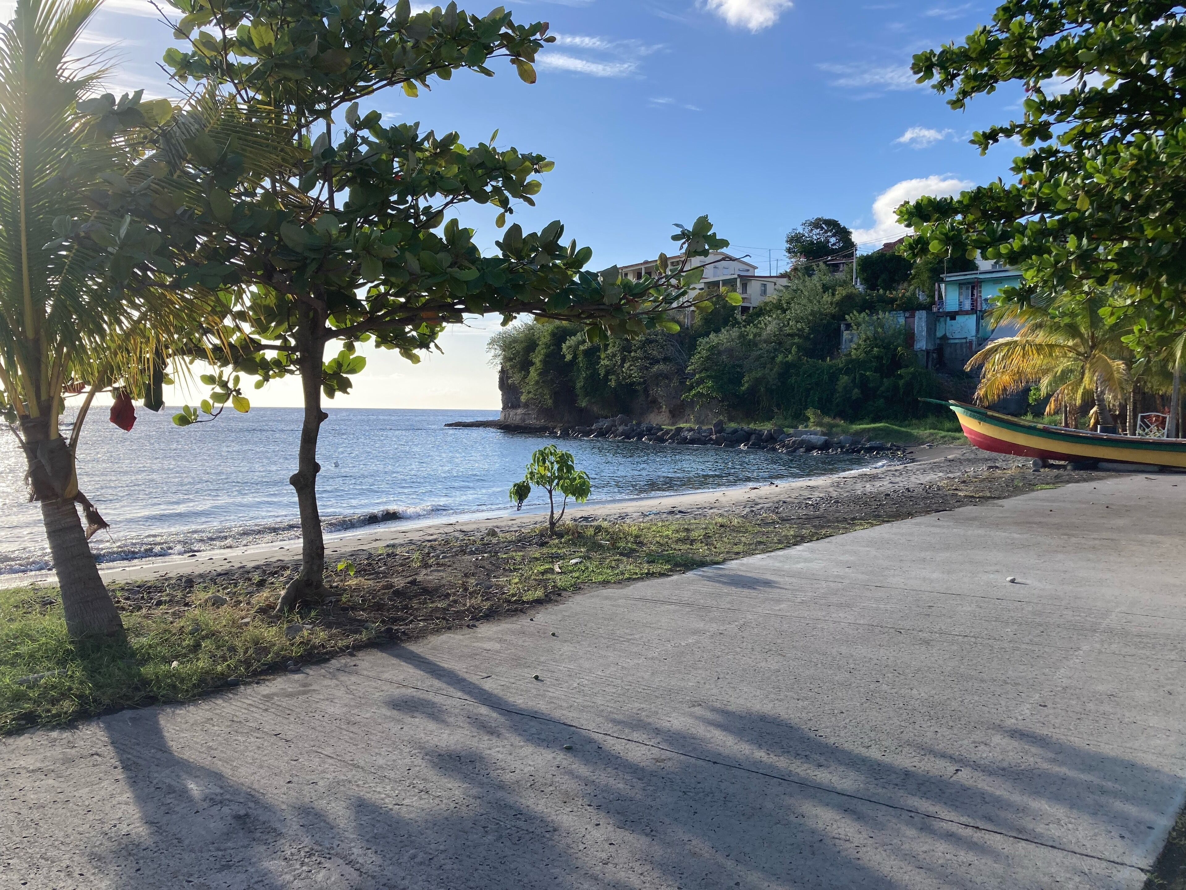 Am Strand, Liegestühle, Strandtücher
