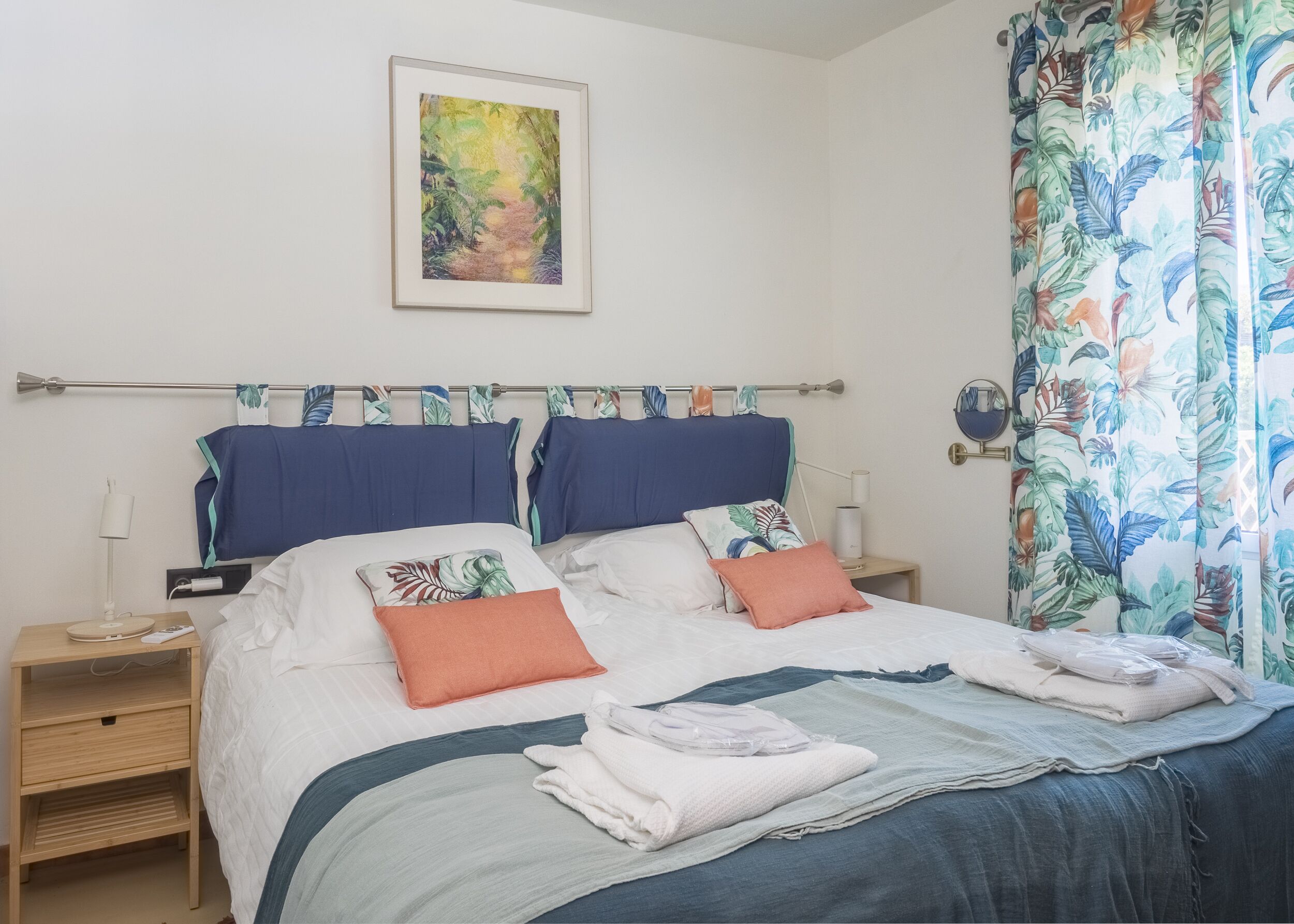 3 slaapkamers, een kluis op de kamer, een strijkplank/strijkijzer