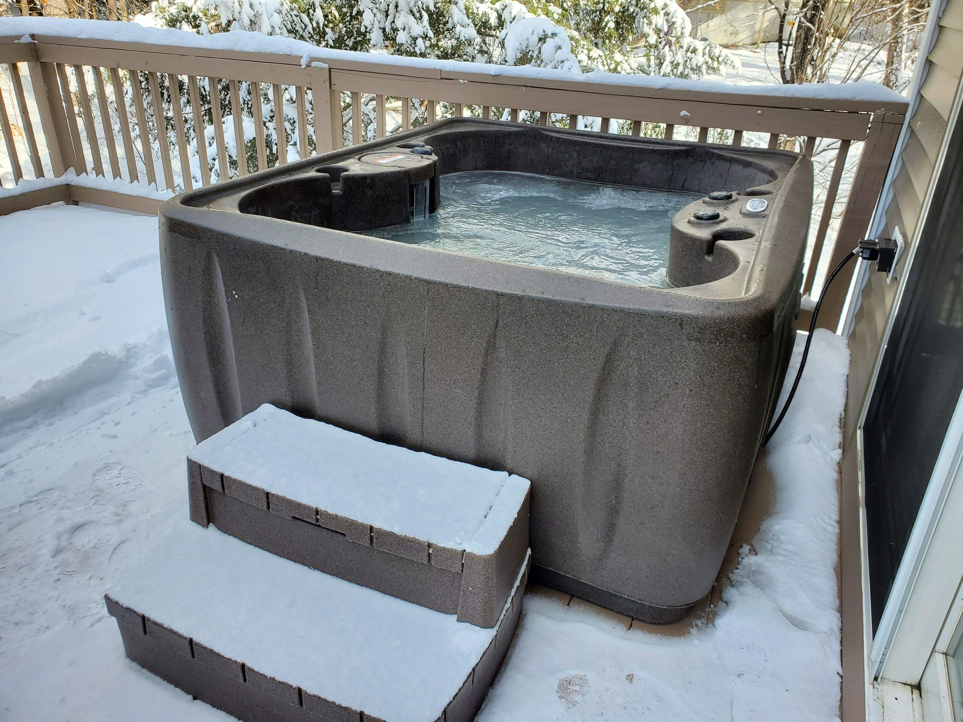 Bain à remous extérieur